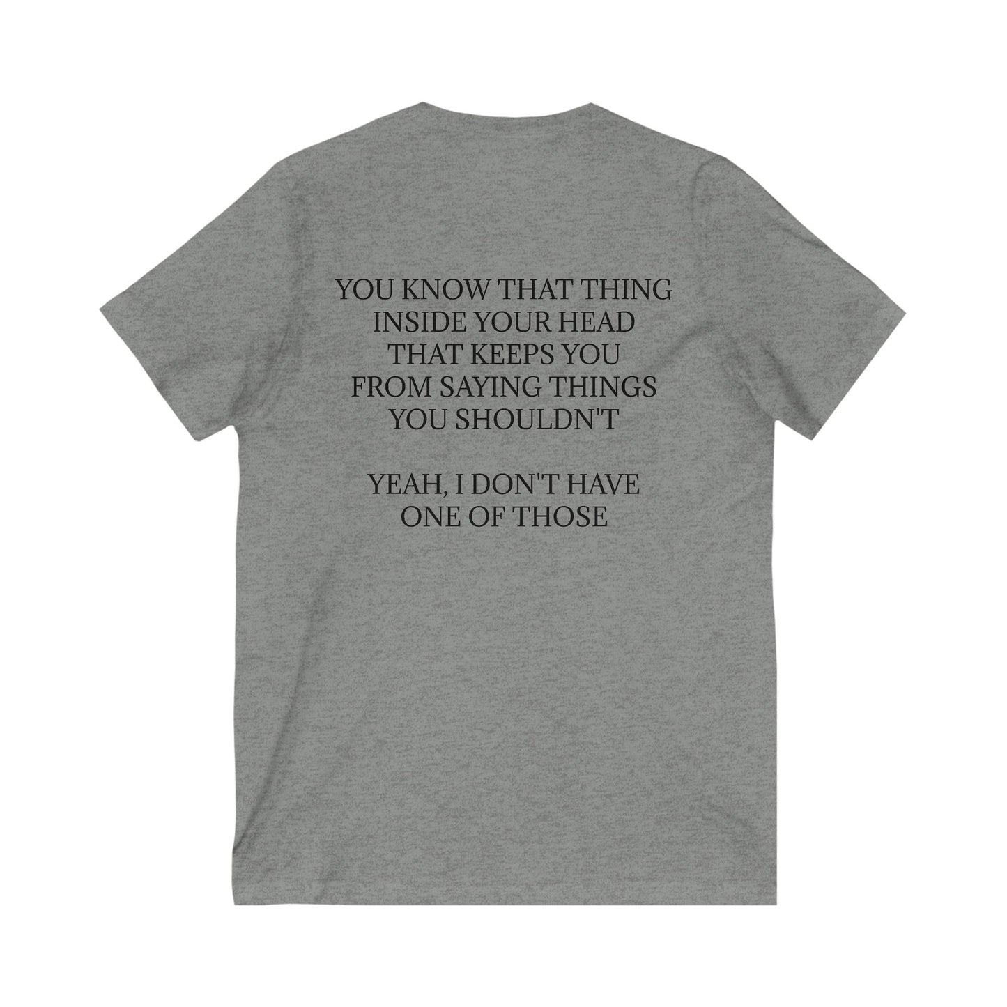 No Filter Unisex Short Sleeve V-Neck Tee