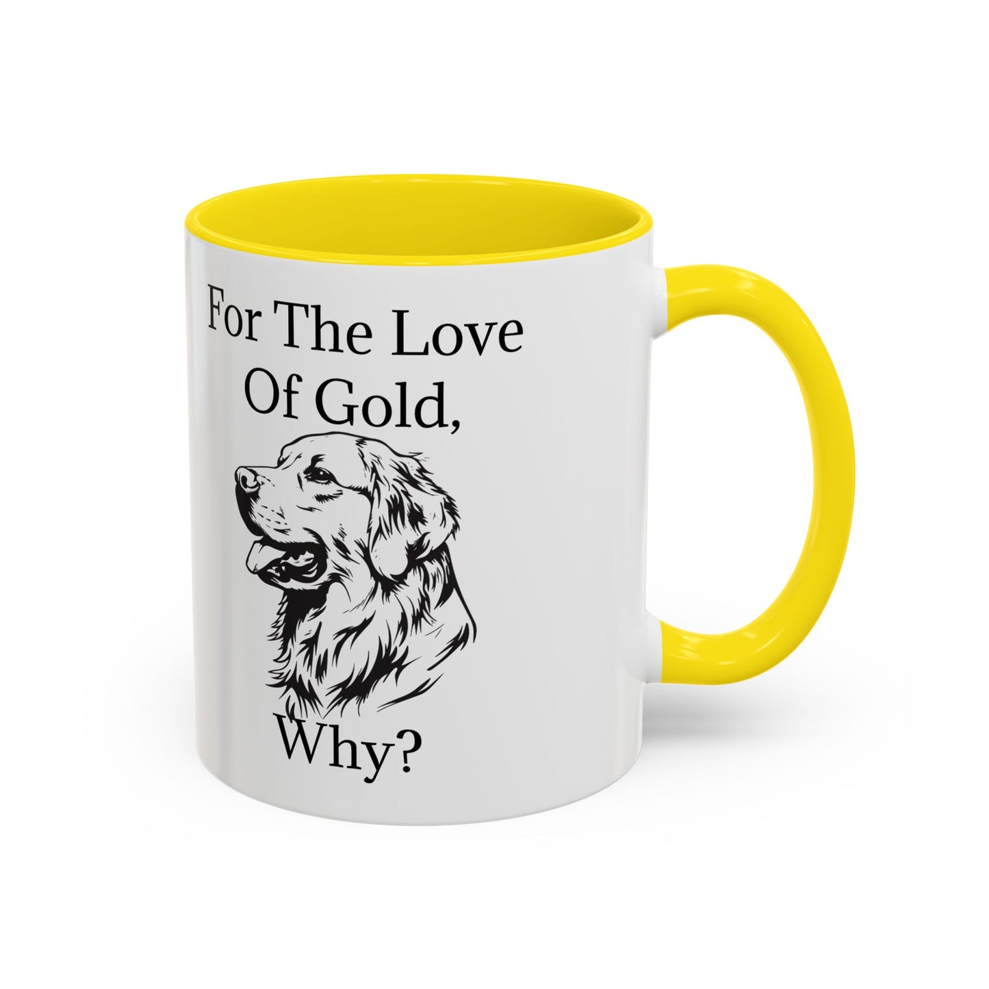 For The Love Of Gold 2-Tone Coffee Mug