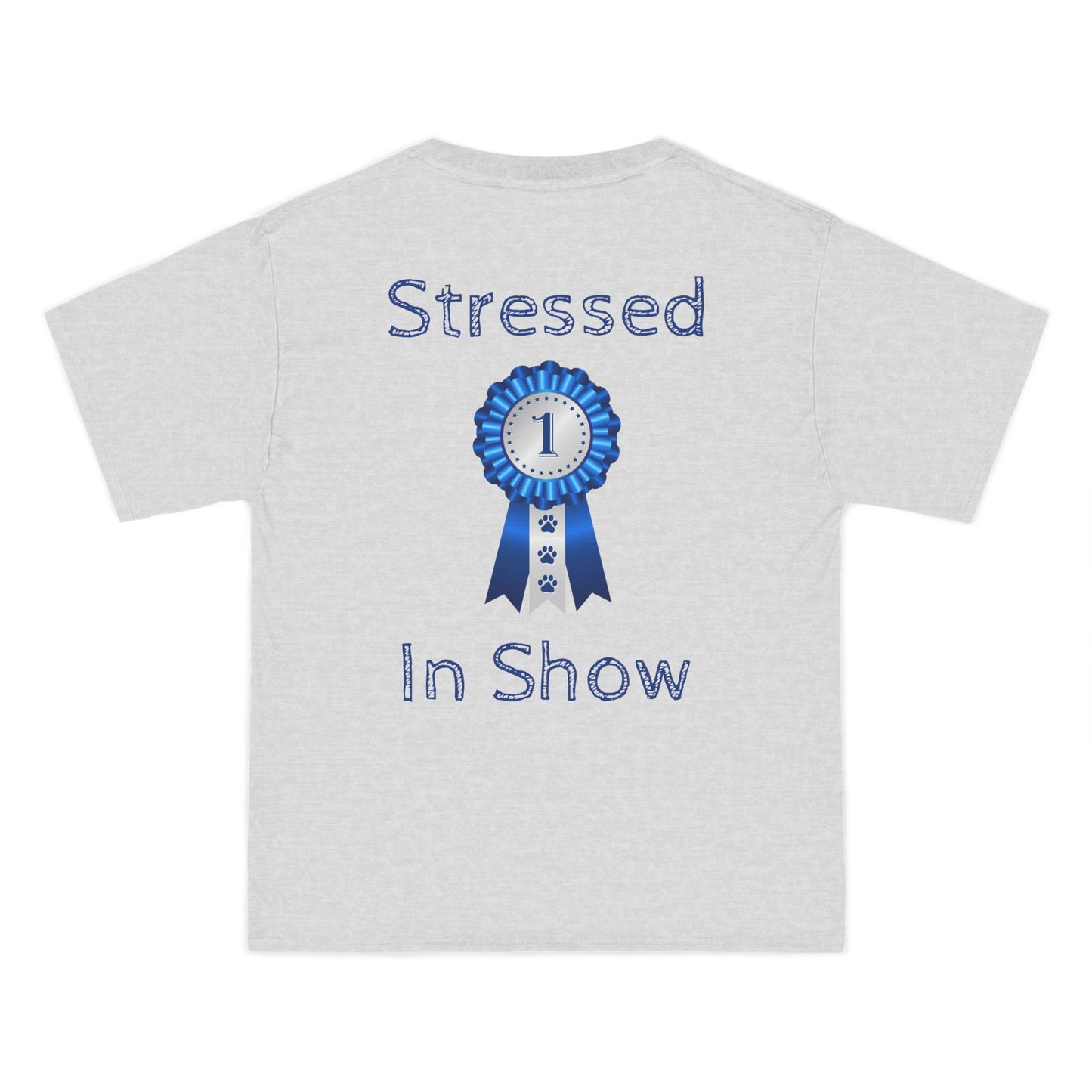 Stressed In Show Men's Short-Sleeve Crewneck Tee