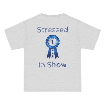 Stressed In Show Men's Short-Sleeve Crewneck Tee