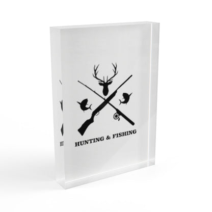 Hunting/Fishing Acrylic Photo Block