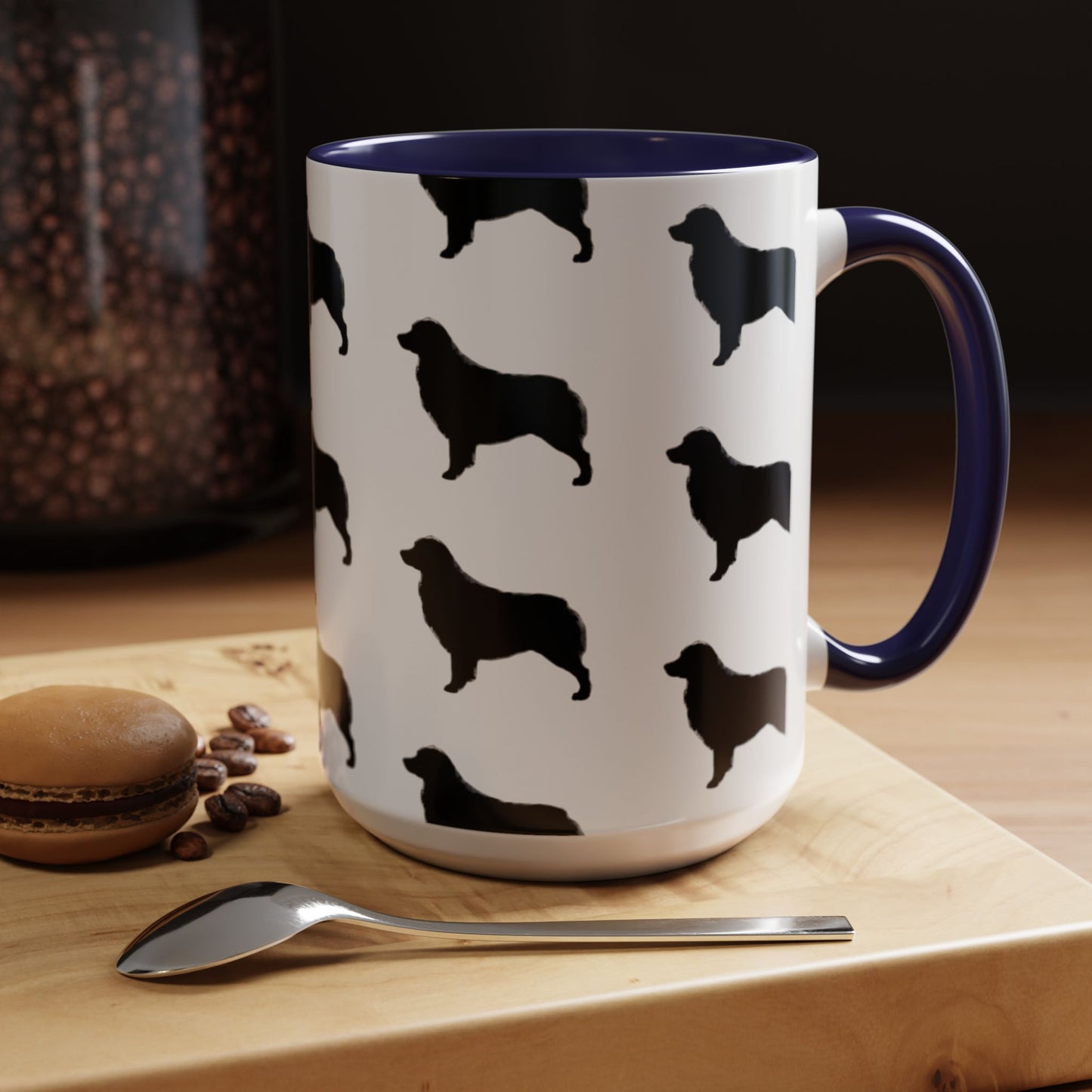 Aussie Silhouette 2-Tone Coffee Mug