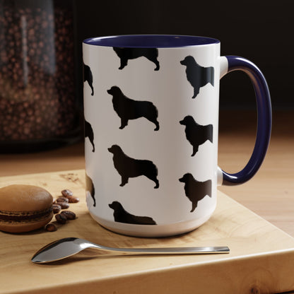 Aussie Silhouette 2-Tone Coffee Mug