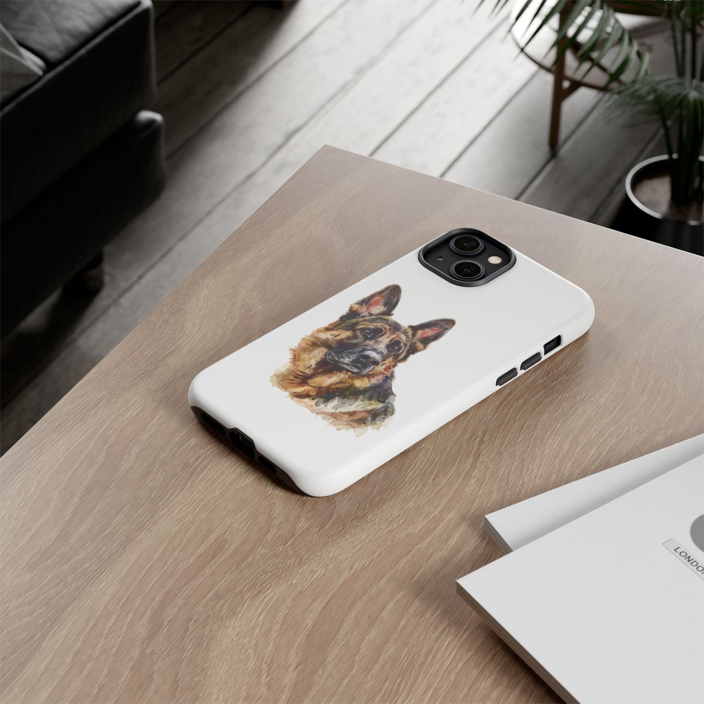 German Shepherd Head iPhone Case