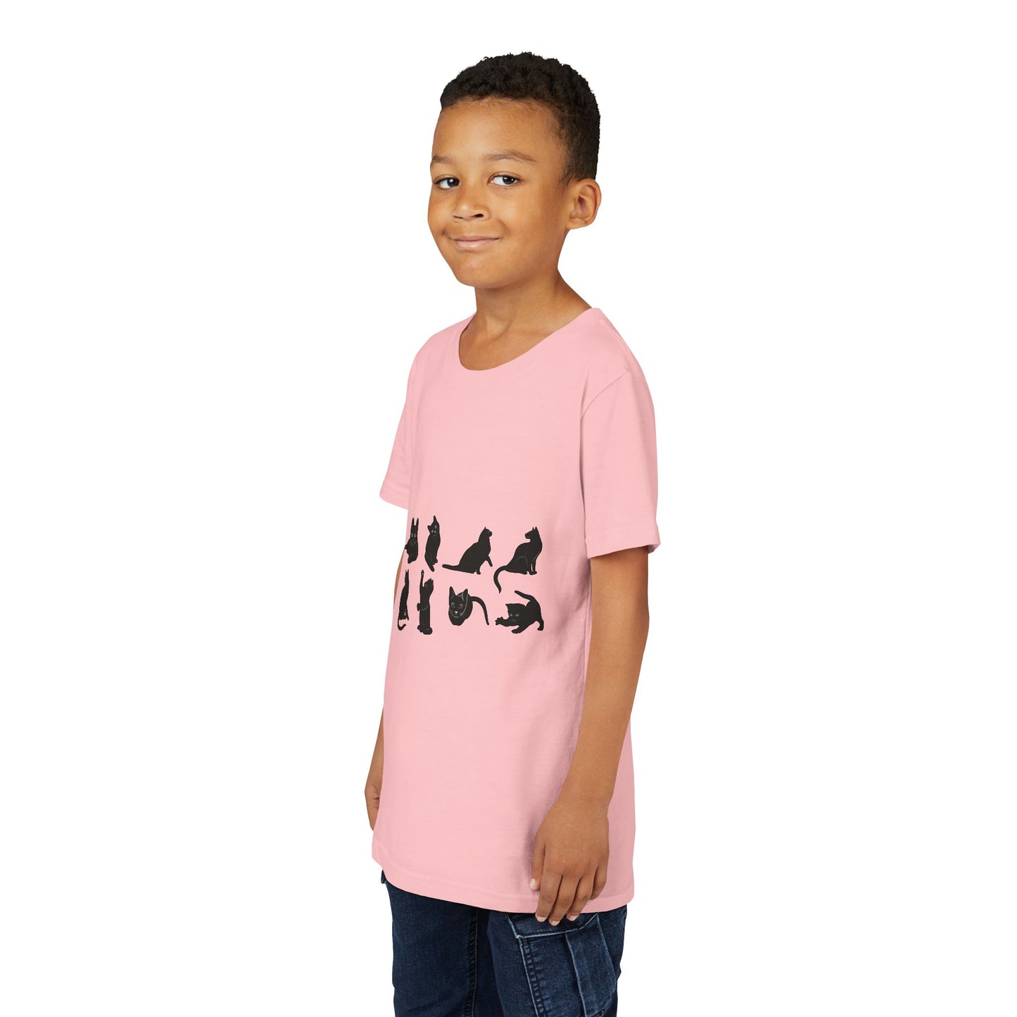Cats Youth Unisex Short Sleeve Crewneck Tee