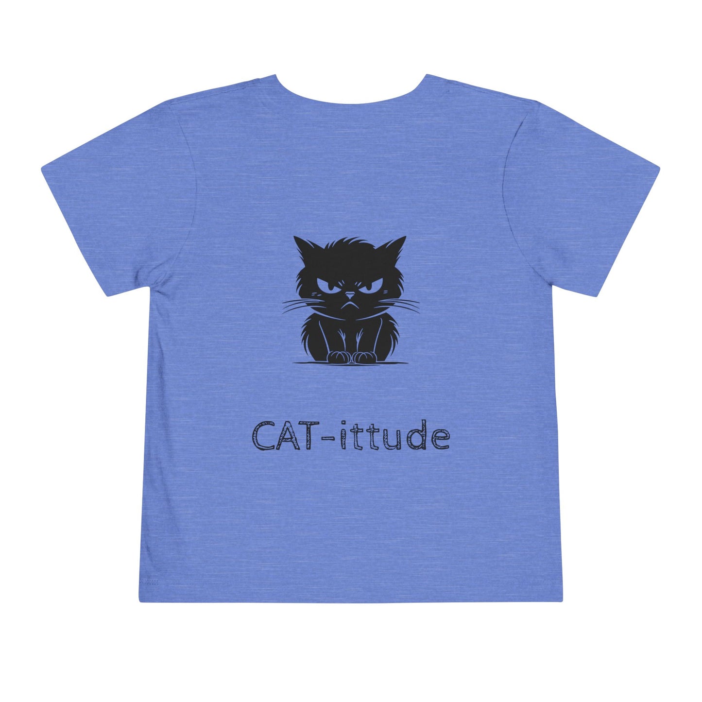CAT-itude Toddler Unisex Short Sleeve Crewneck Tee