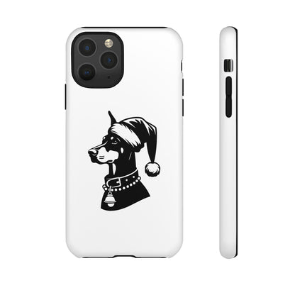 Santa Paws Doberman iPhone Case