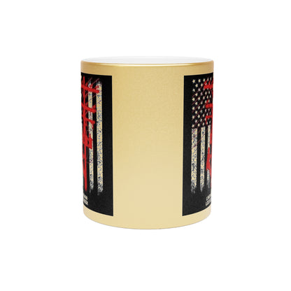 Lineman Metallic Coffee Mug