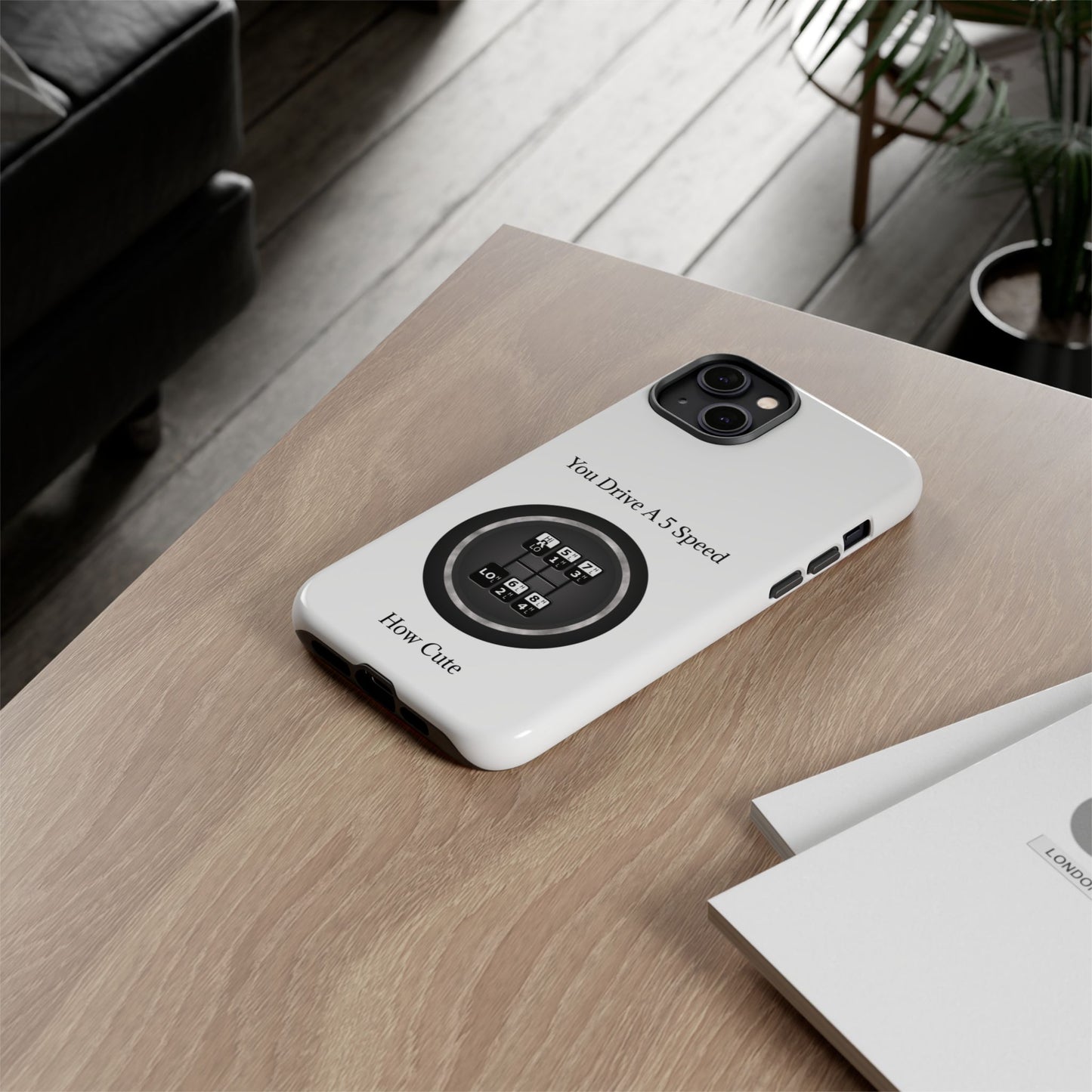5 Speed How Cute iPhone Case