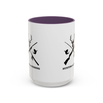 Hunting/Fishing 2-Tone Coffee Mug