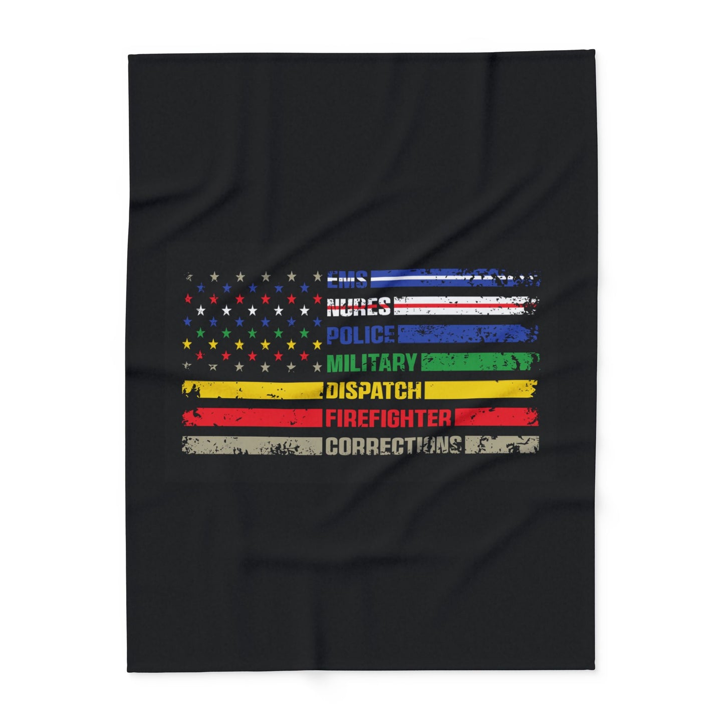 First Responder Arctic Fleece Blanket