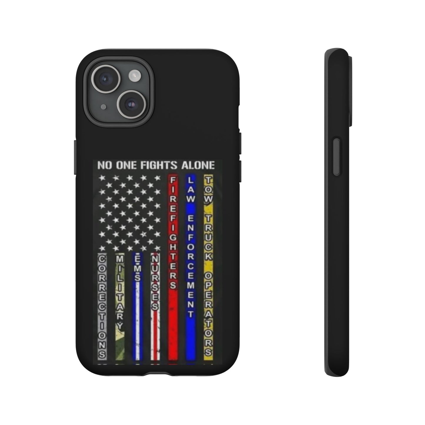 No One Fights Alone iPhone Case