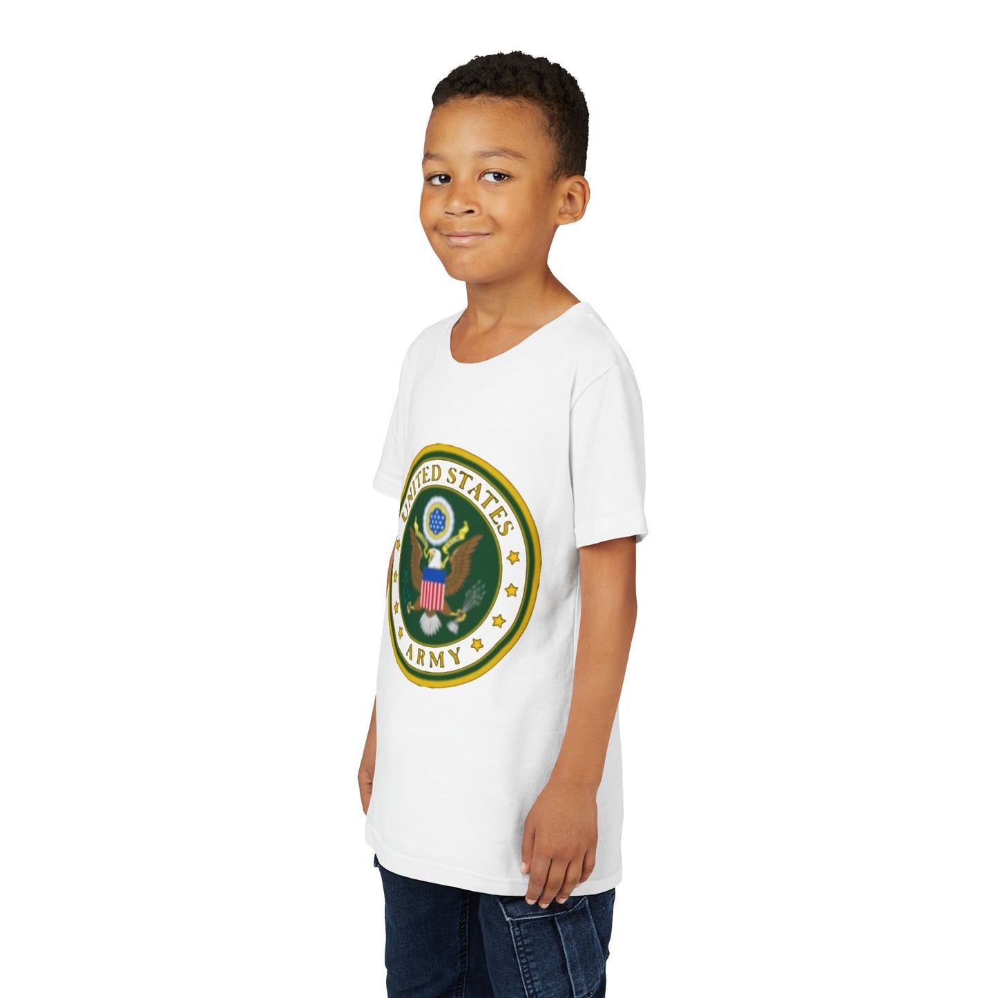 US Army Youth Unisex Short Sleeve Crewneck Tee