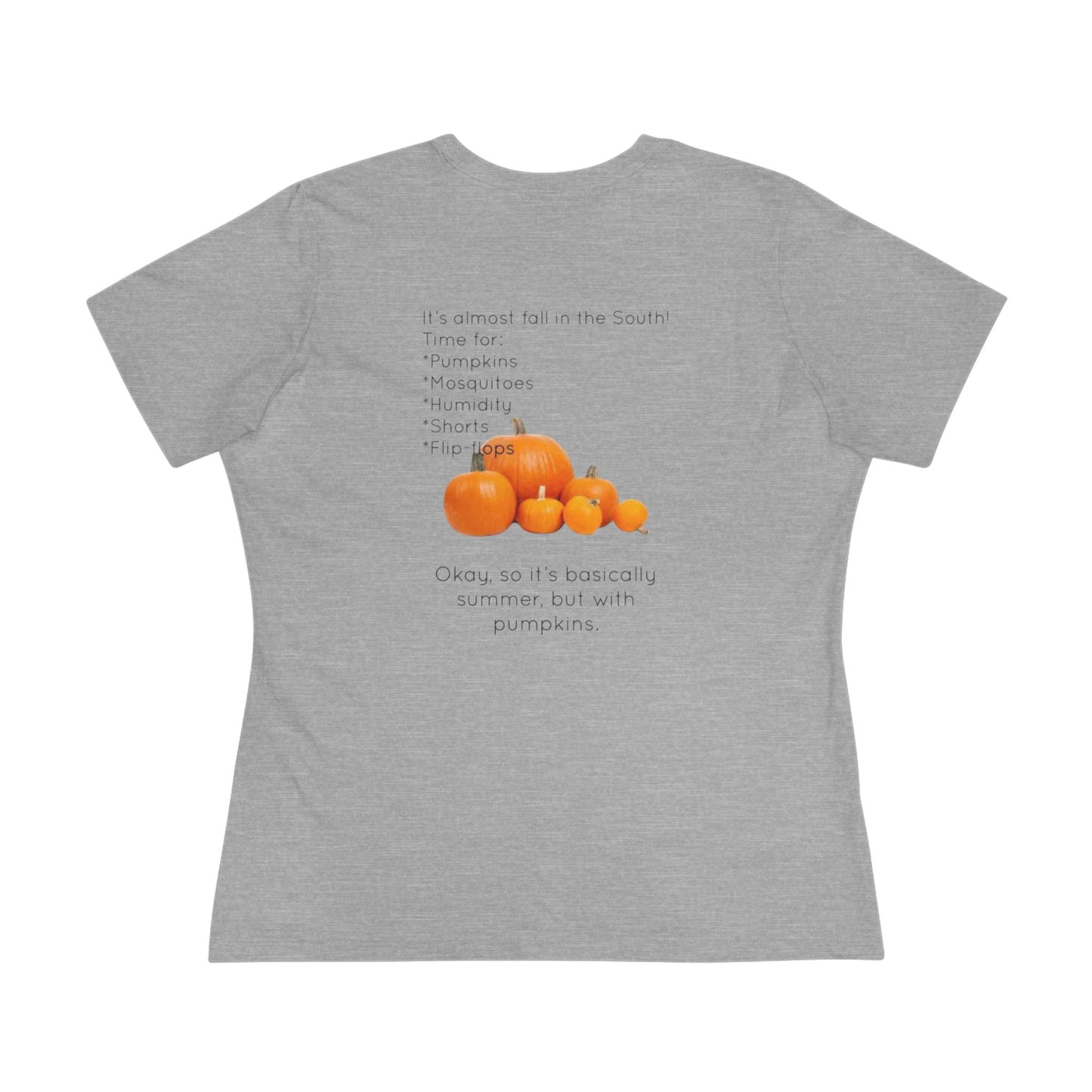 Fall In The South Women's Short Sleeve Crewneck Tee