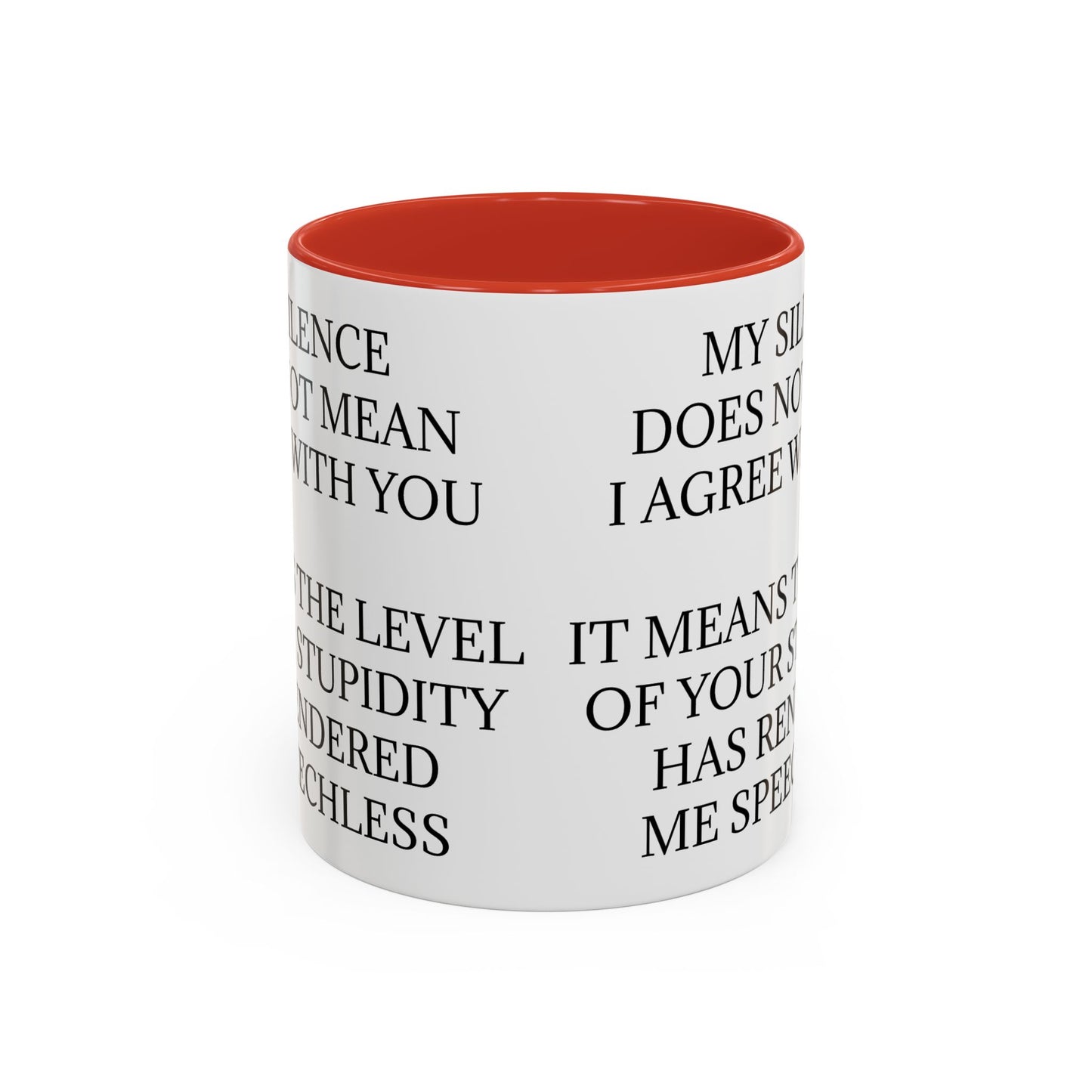 Speechless 2-Tone Coffee Mug