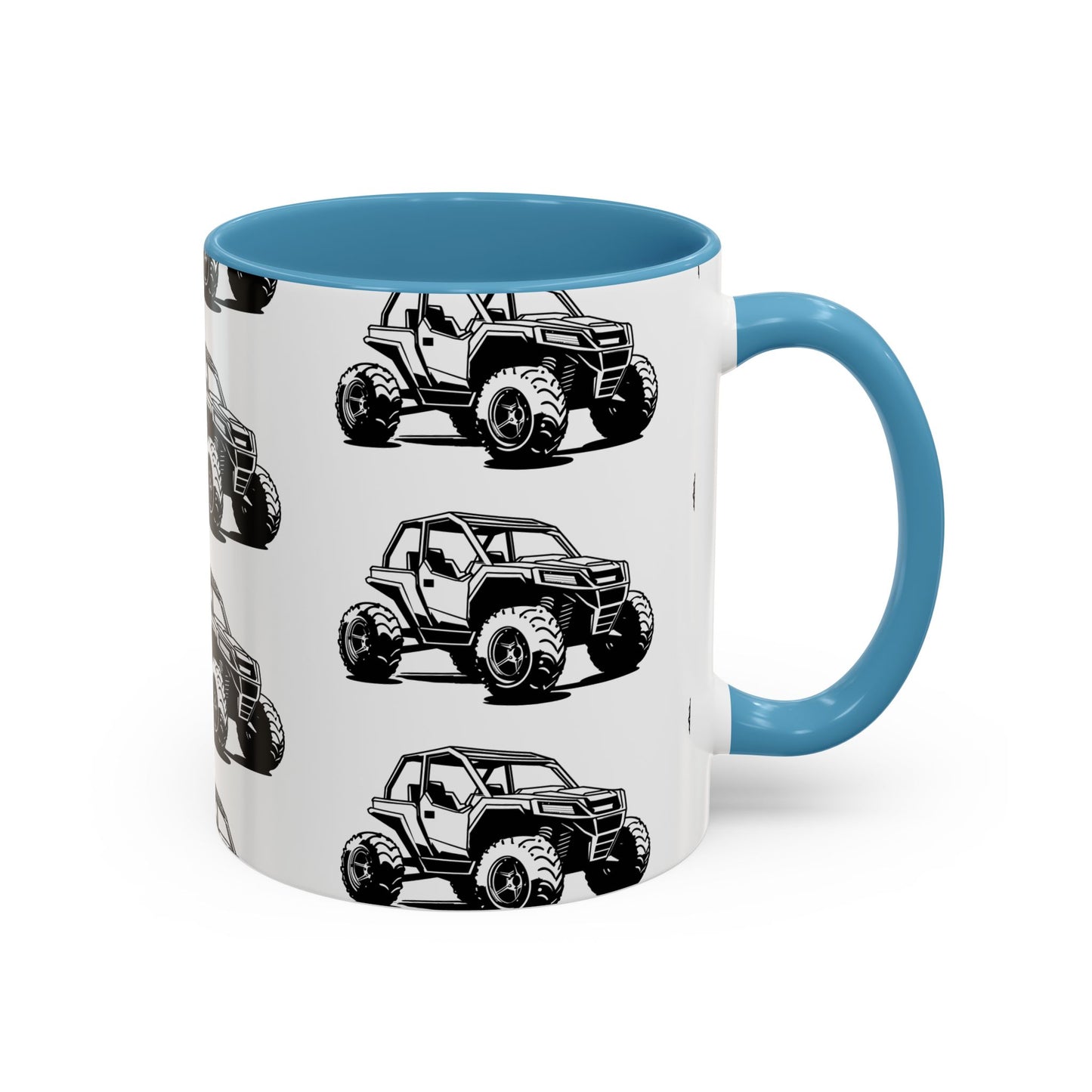 Off The Beaten Path Side By Side 2-Tone Coffee Mug