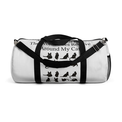 Matter Of Fact Cat Duffel Bag