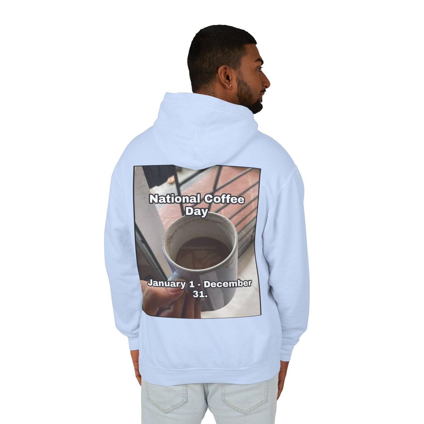 National Coffee Day Unisex Lightweight Hoodie