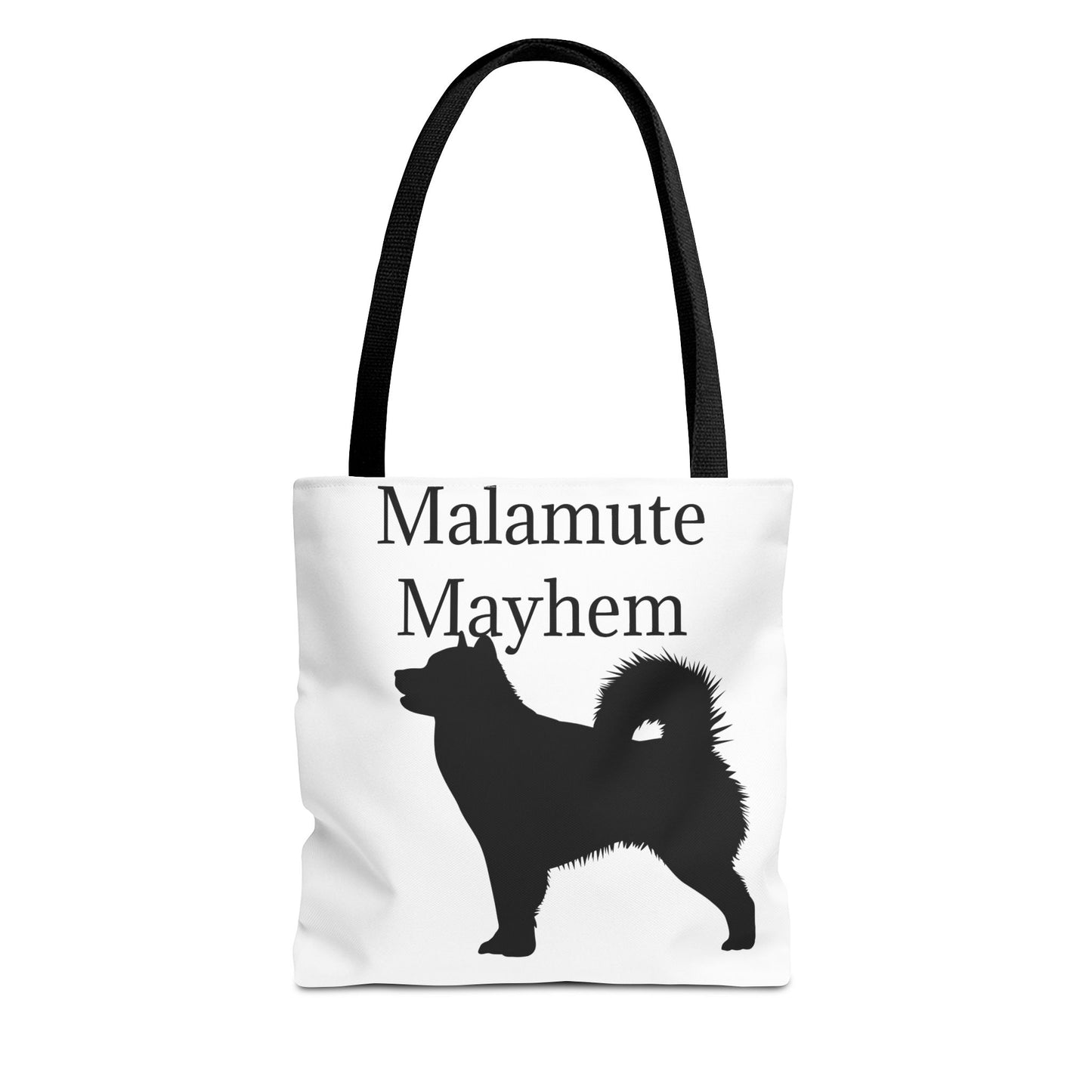 Malamute Mayhem Tote Bag