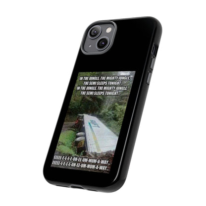 Semi Sleeps iPhone Case