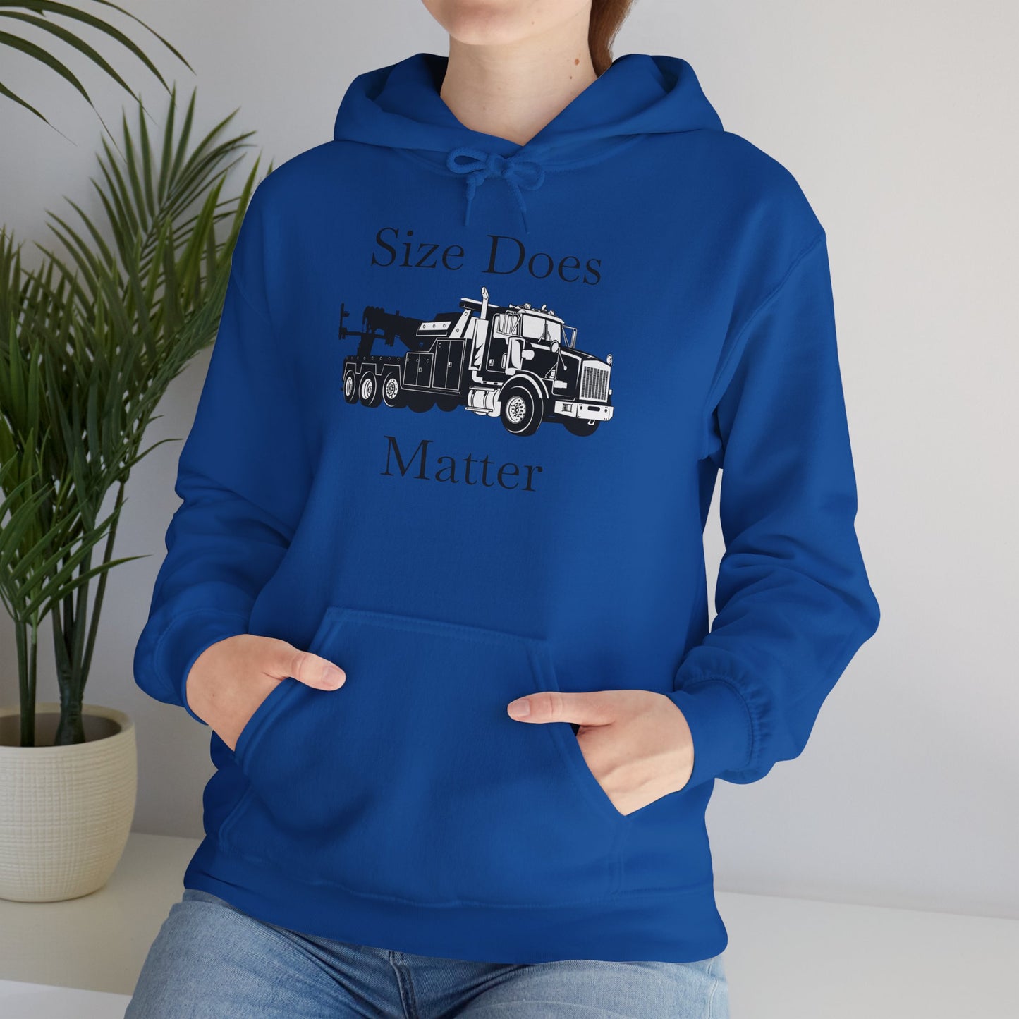 Size Does Matter Unisex Hoodie