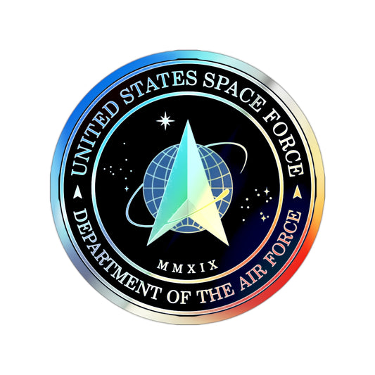 US Space Force Holographic Sticker