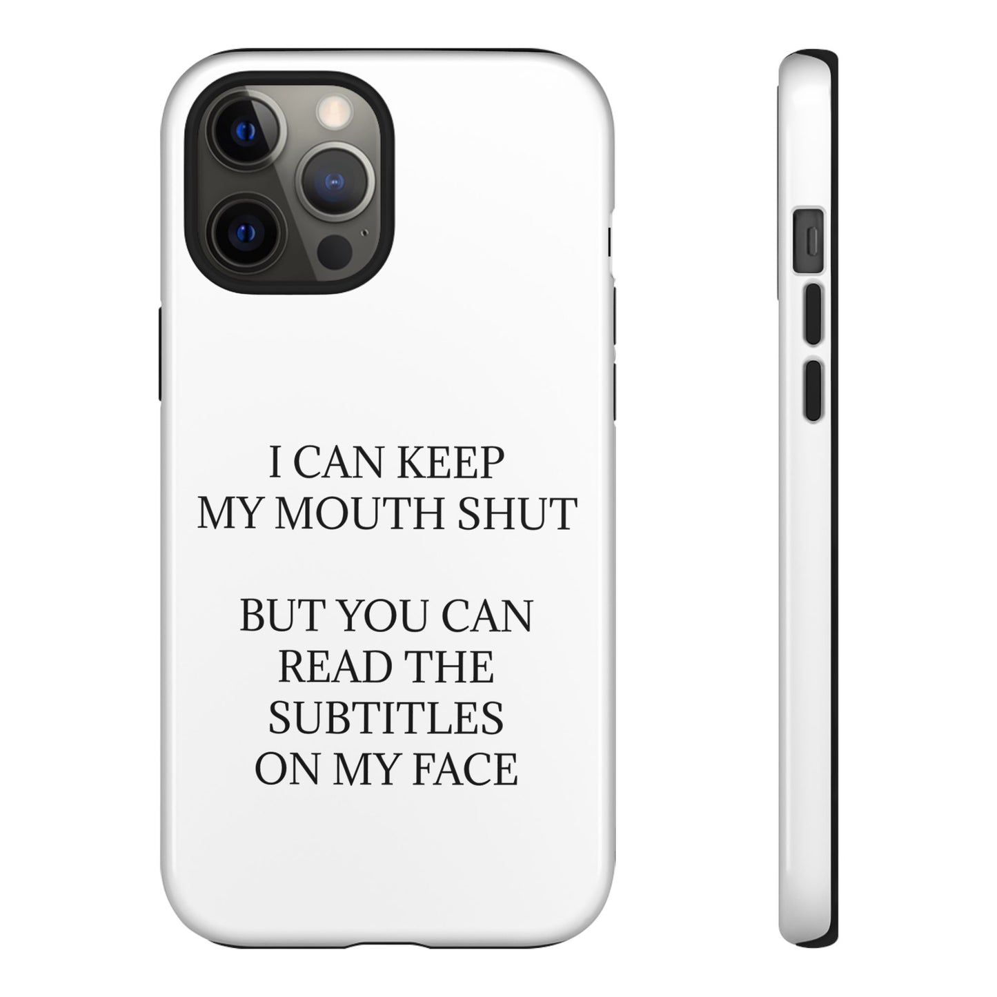 Subtitles iPhone Case