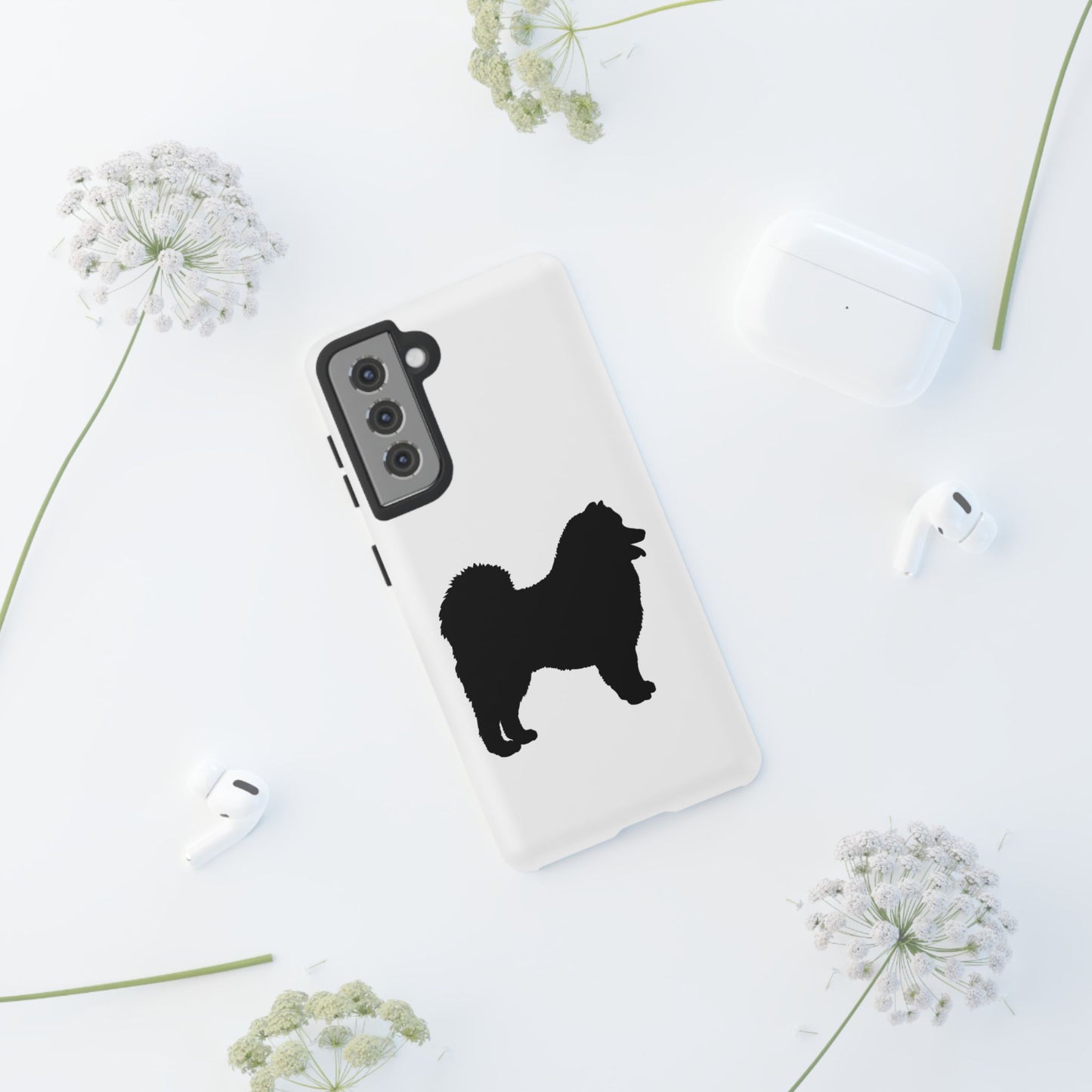 Samoyed Silhouette Samsung Case
