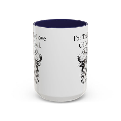For The Love Of Gold 2-Tone Coffee Mug