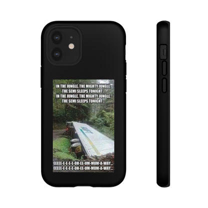 Semi Sleeps iPhone Case