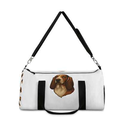 Basset Hound Head Duffel Bag