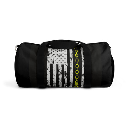 Thin Yellow Line Duffel Bag