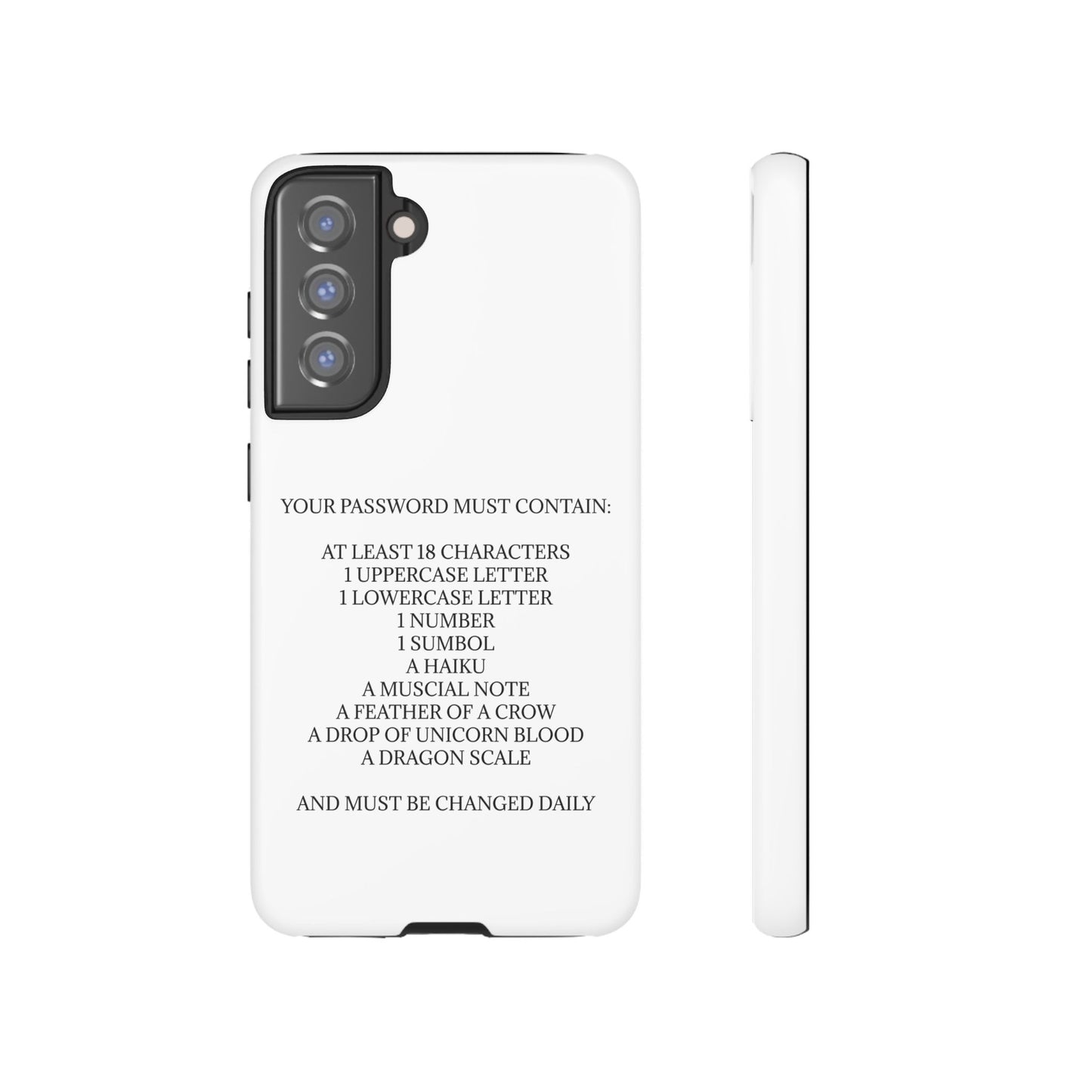 Password Samsung Case