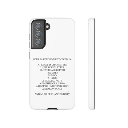 Password Samsung Case