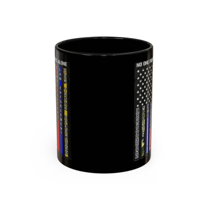 No One Fights Alone 2-Tone Coffee Mug