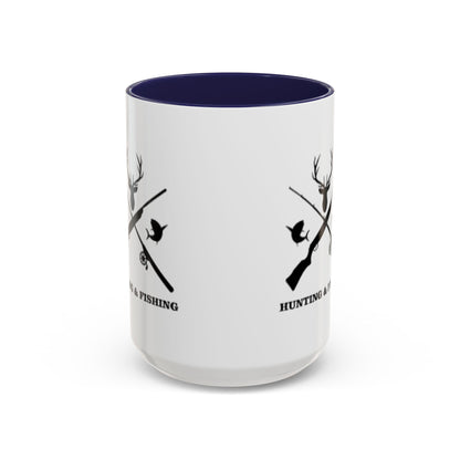 Hunting/Fishing 2-Tone Coffee Mug