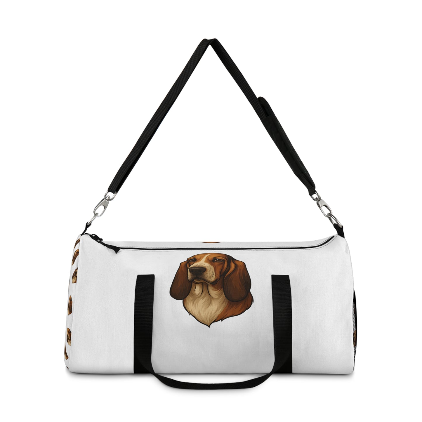 Basset Hound Head Duffel Bag