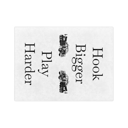 Hook Bigger Velveteen Microfiber Blanket
