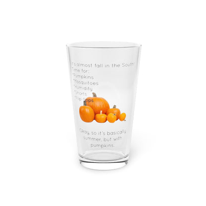 Fall In The South Drinking Glass