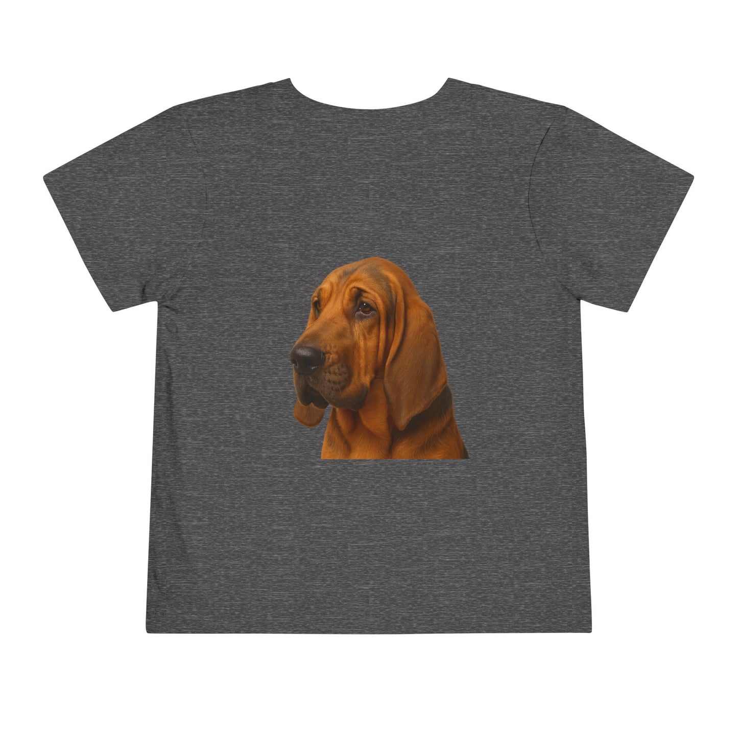 Bloodhound Head Toddler Unisex Short Sleeve Crewneck Tee
