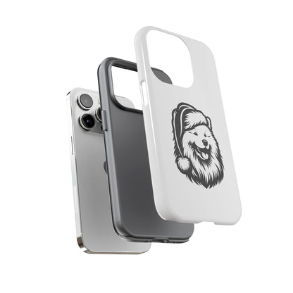Santa Paws Samoyed iPhone Case