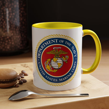 US Marine Corps 2-Tone Coffee Mug