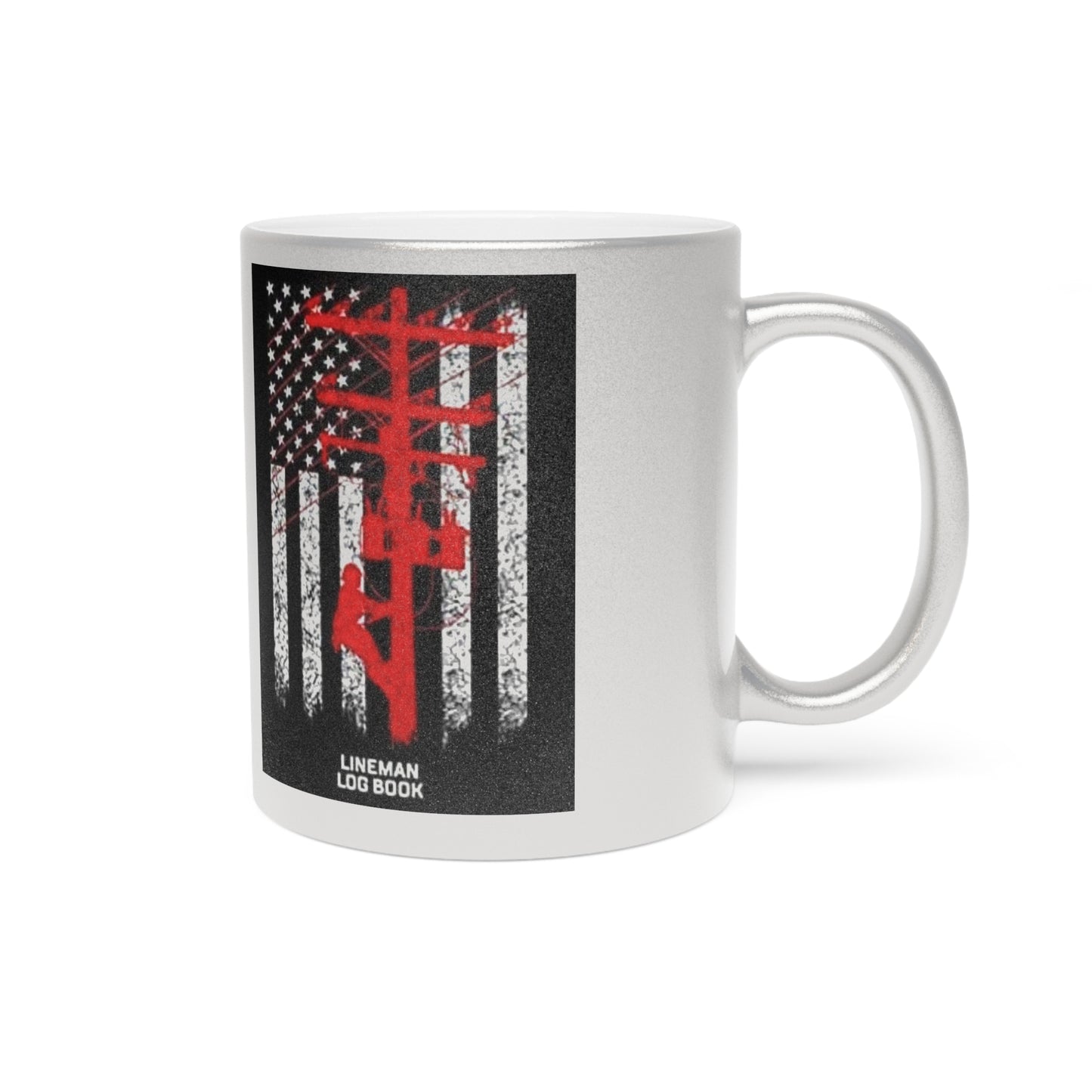 Lineman Metallic Coffee Mug