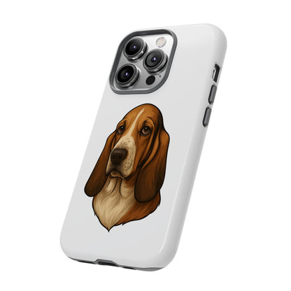 Basset Hound Head iPhone Case