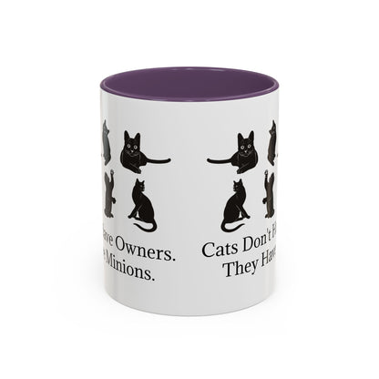 Cat Minions 2-Tone Coffee Mug