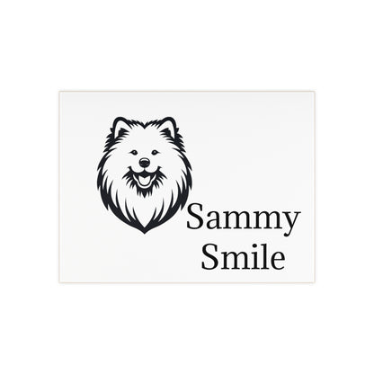 Sammy Smile Ceramic Photo Tile