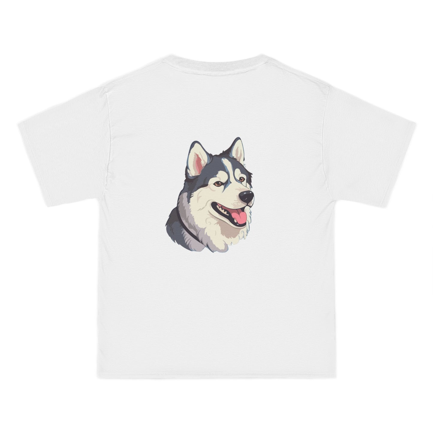 Malamute Head Men's Short-Sleeve Crewneck Tee