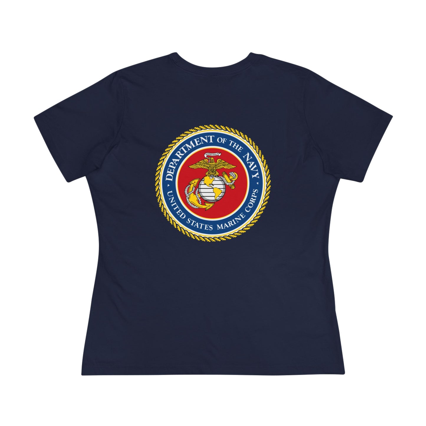 US Marine Corps Women's Short Sleeve Crewneck Tee