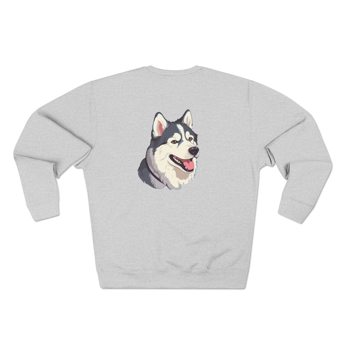 Malamute Head Unisex Crewneck Sweatshirt
