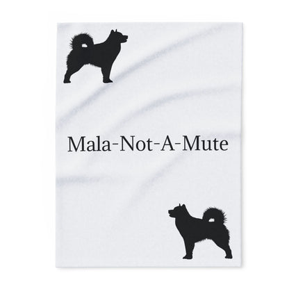 Mala-Not-A-Mute Arctic Fleece Blanket